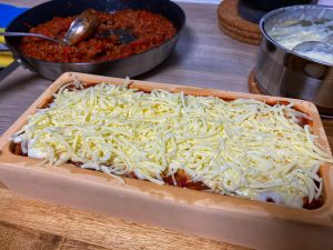 Lasagne Käse