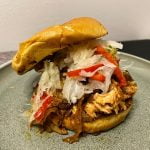 Pulled Chicken Burger