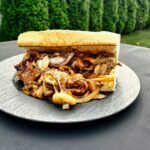 Philly Cheese Steak Sandwich.