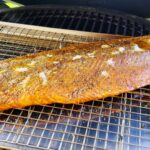 Pulled Lachs im Kamado